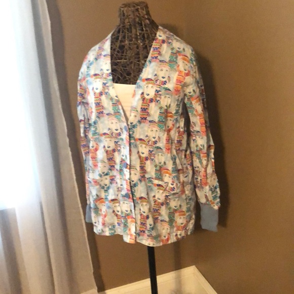 Scrub jacket